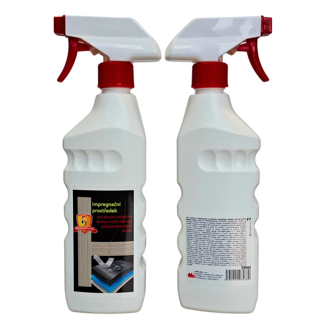 Detergent F7® impregnacija zaščitnih oblek in opreme